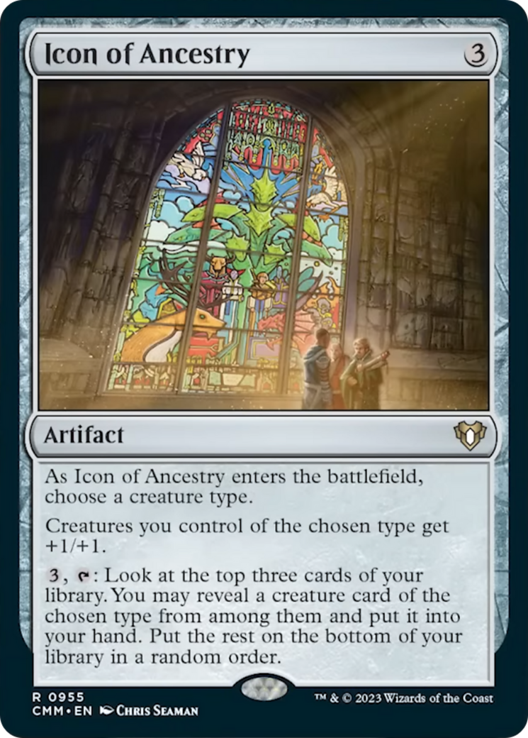 Icon of Ancestry [Commander Masters] - Destination Retro