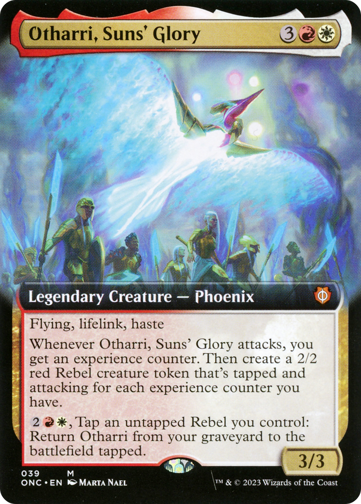 Otharri, Suns' Glory (Extended Art) [Phyrexia: All Will Be One Commander] - Destination Retro