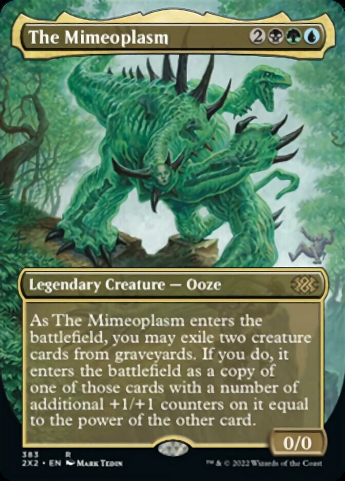 The Mimeoplasm (Borderless Alternate Art) [Double Masters 2022] - Destination Retro