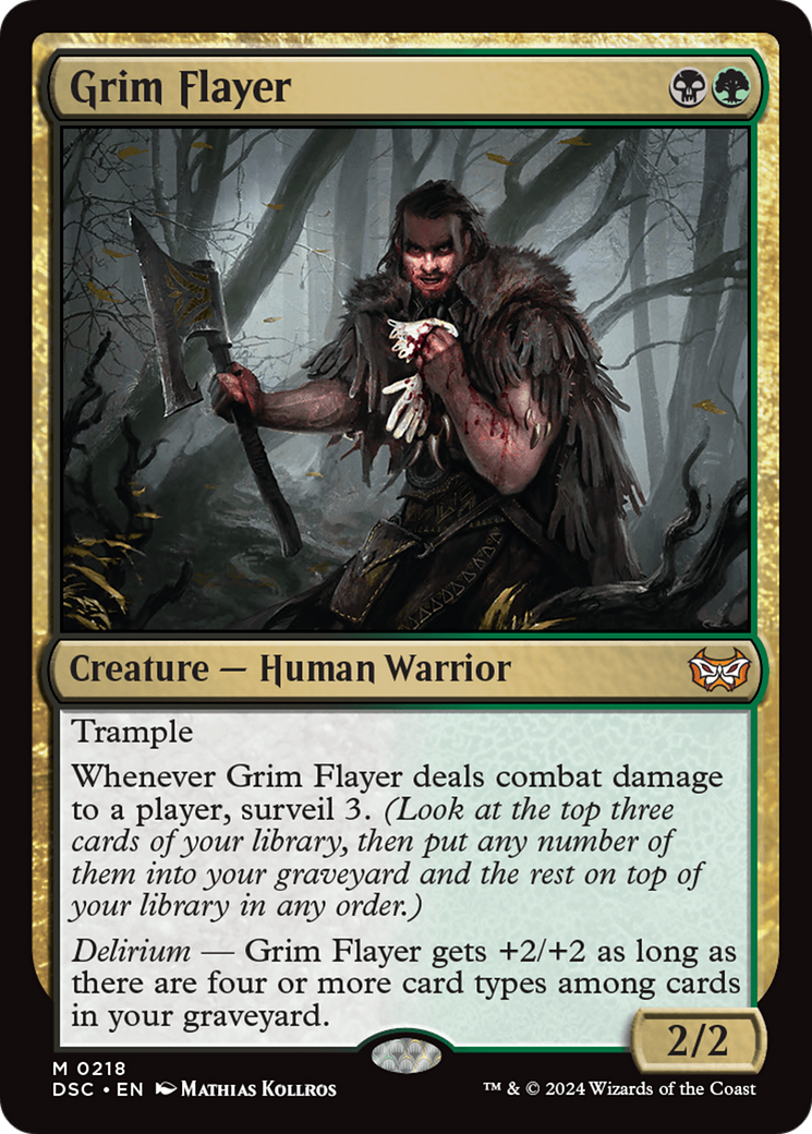 Grim Flayer [Duskmourn: House of Horror Commander] - Destination Retro