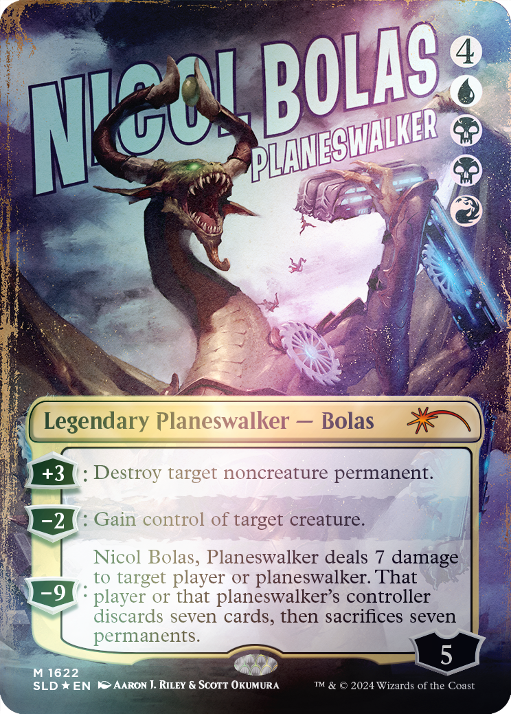 Nicol Bolas, Planeswalker (Rainbow Foil) [Secret Lair Drop Series] - Destination Retro
