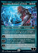 Tezzeret, Betrayer of Flesh (Showcase Soft Glow) [Kamigawa: Neon Dynasty] - Destination Retro