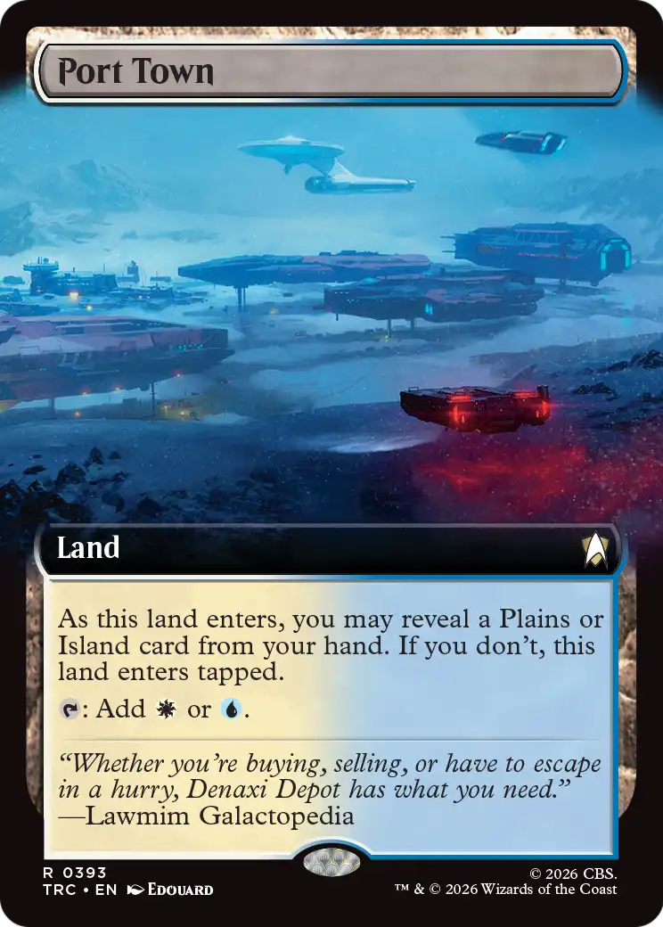 Port Town (Extended Art) [Star Trek Commander] - Destination Retro