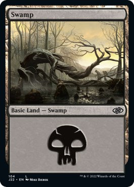 Swamp (104) [Jumpstart 2022] - Destination Retro