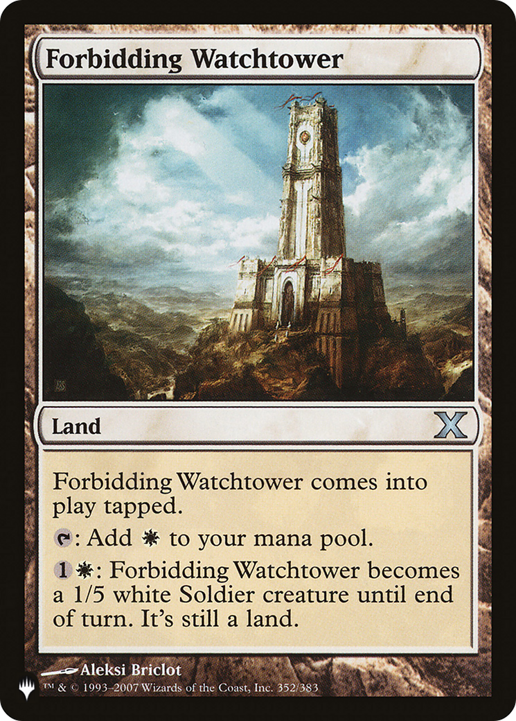 Forbidding Watchtower [The List] - Destination Retro