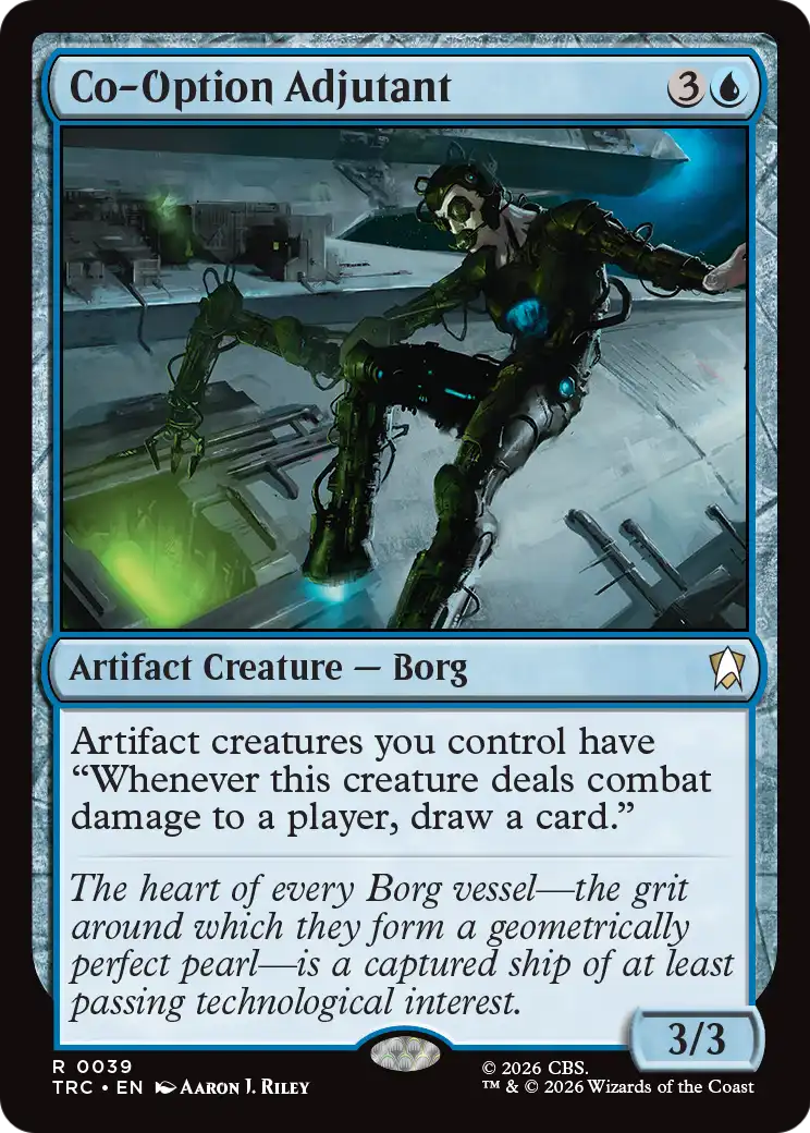 Co-Option Adjutant (Surge Foil) [Star Trek Commander] - Destination Retro