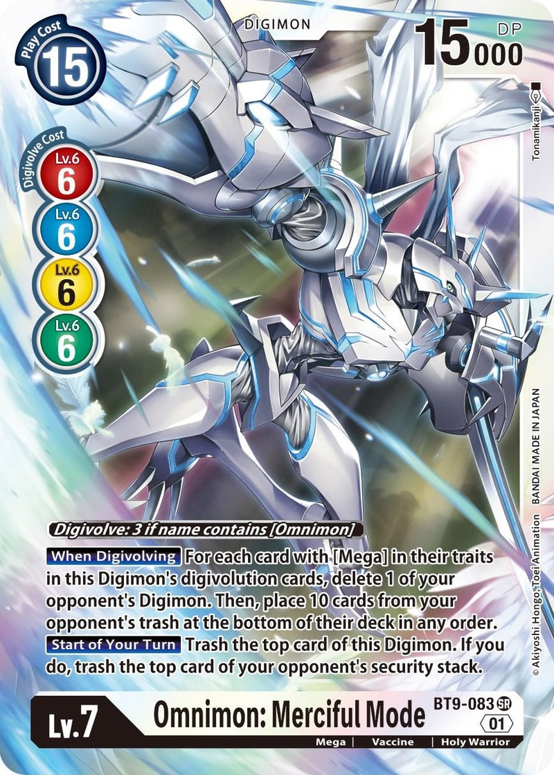 Omnimon: Merciful Mode [BT9-083] [X Record] - Destination Retro