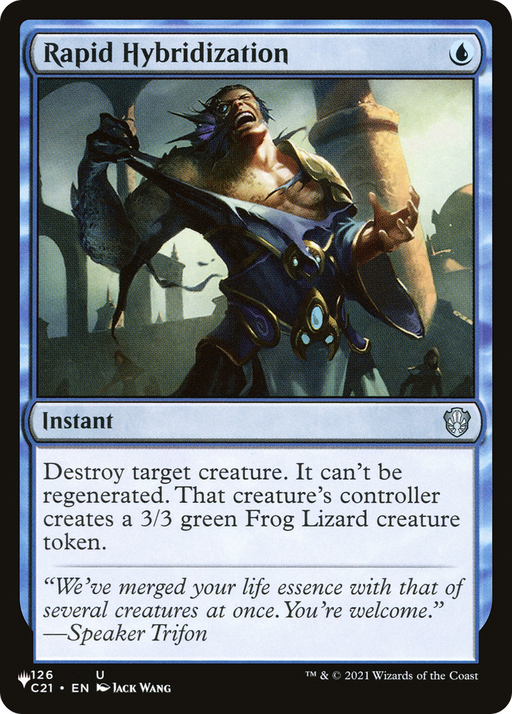 Rapid Hybridization [The List] - Destination Retro