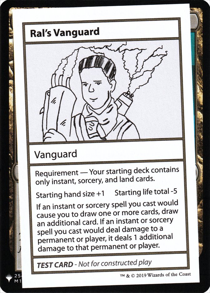 Ral's Vanguard [Mystery Booster Playtest Cards] - Destination Retro