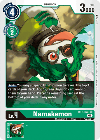 Namakemon [BT8-049] [New Awakening] - Destination Retro