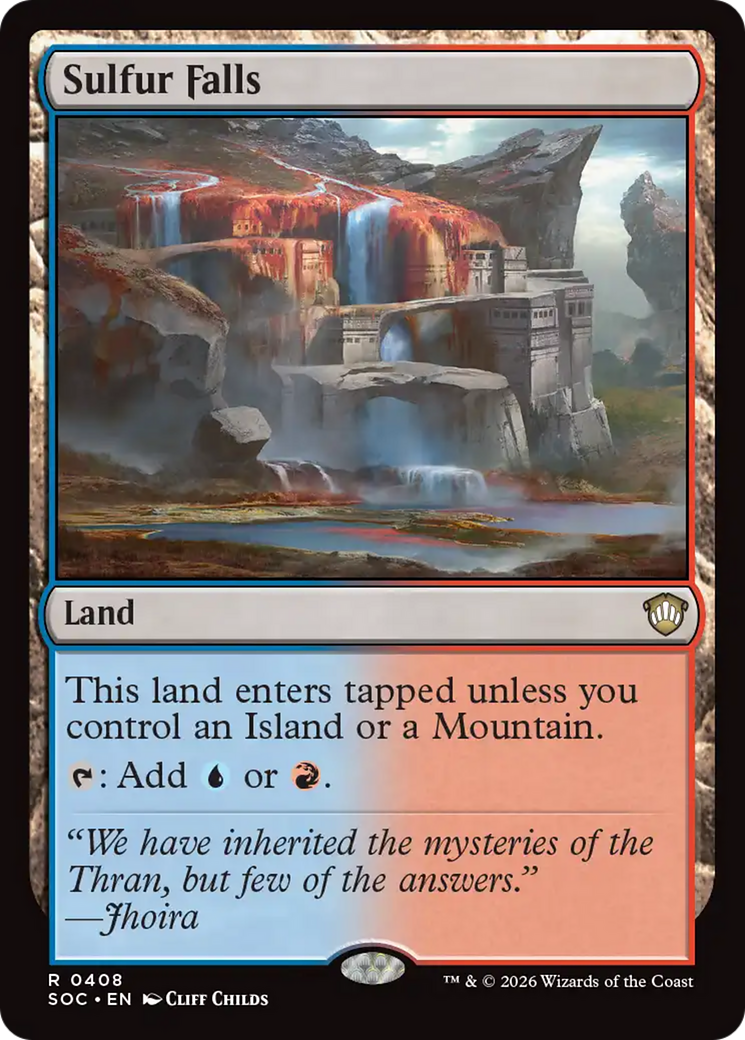 Sulfur Falls [Secrets of Strixhaven Commander] - Destination Retro