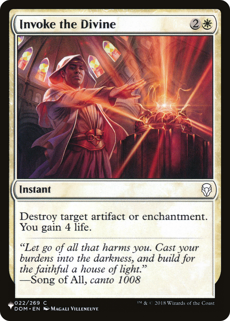 Invoke the Divine [Secret Lair: Angels] - Destination Retro