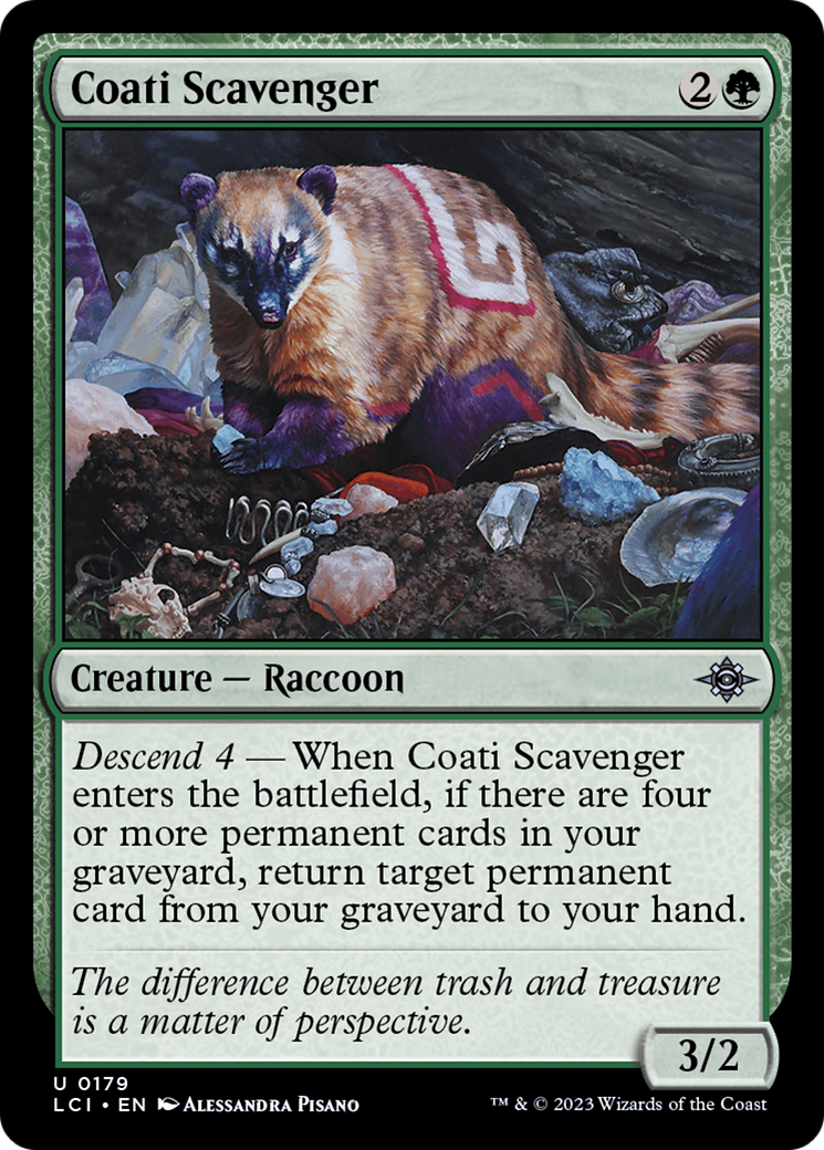 Coati Scavenger [The Lost Caverns of Ixalan] - Destination Retro