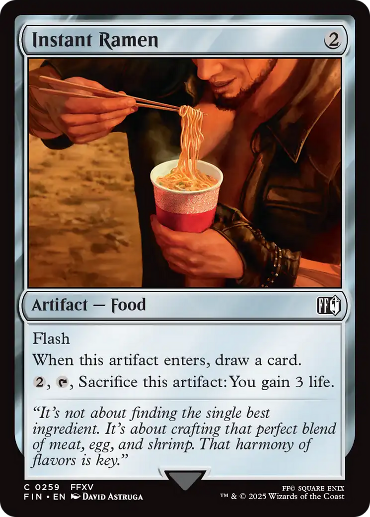 Instant Ramen [FINAL FANTASY] - Destination Retro