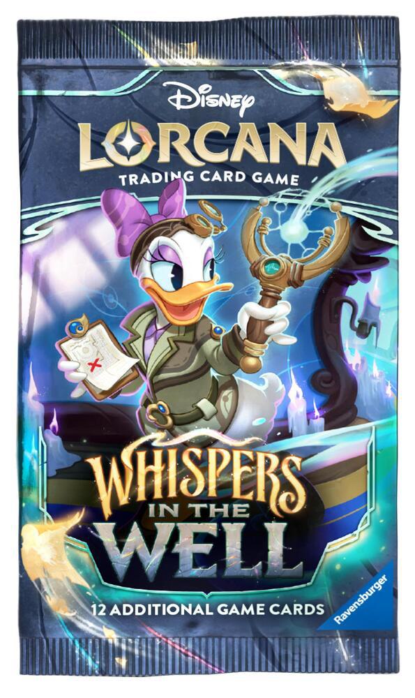 Disney Lorcana: Whispers in the Well - Booster Pack (Available November 7) - Destination Retro
