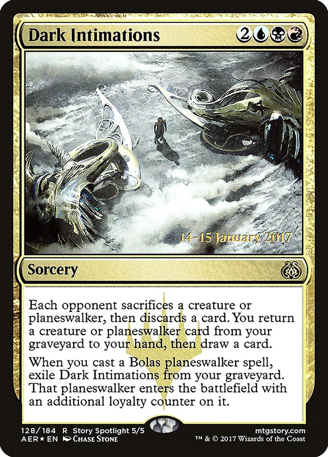 Dark Intimations [Aether Revolt Prerelease Promos] - Destination Retro
