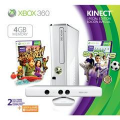 Xbox 360 Slim Console 4GB White Kinect Bundle - Xbox 360 - Destination Retro