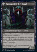 The Long Reach of Night // Animus of Night's Reach [Kamigawa: Neon Dynasty] - Destination Retro