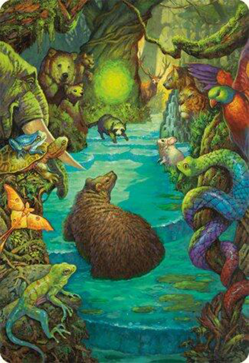 Primal Prayers Art Card [Modern Horizons 3 Art Series] - Destination Retro