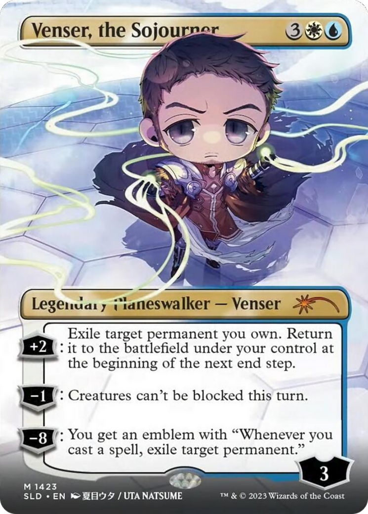Venser, the Sojourner (Rainbow Foil) [Secret Lair Drop Series] - Destination Retro