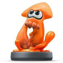 Inkling Squid - Orange - Amiibo - Destination Retro
