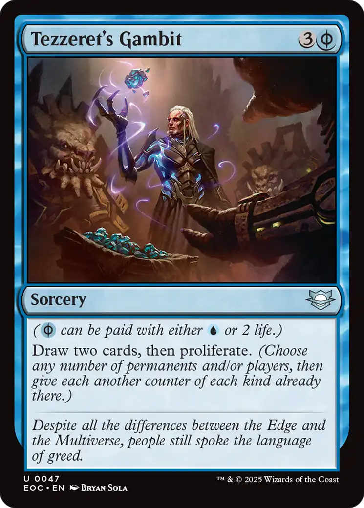 Tezzeret's Gambit [Edge of Eternities Commander] - Destination Retro
