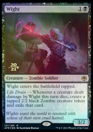 Wight [Dungeons & Dragons: Adventures in the Forgotten Realms Prerelease Promos] - Destination Retro