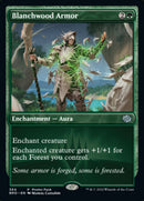 Blanchwood Armor (Promo Pack) [The Brothers' War Promos] - Destination Retro