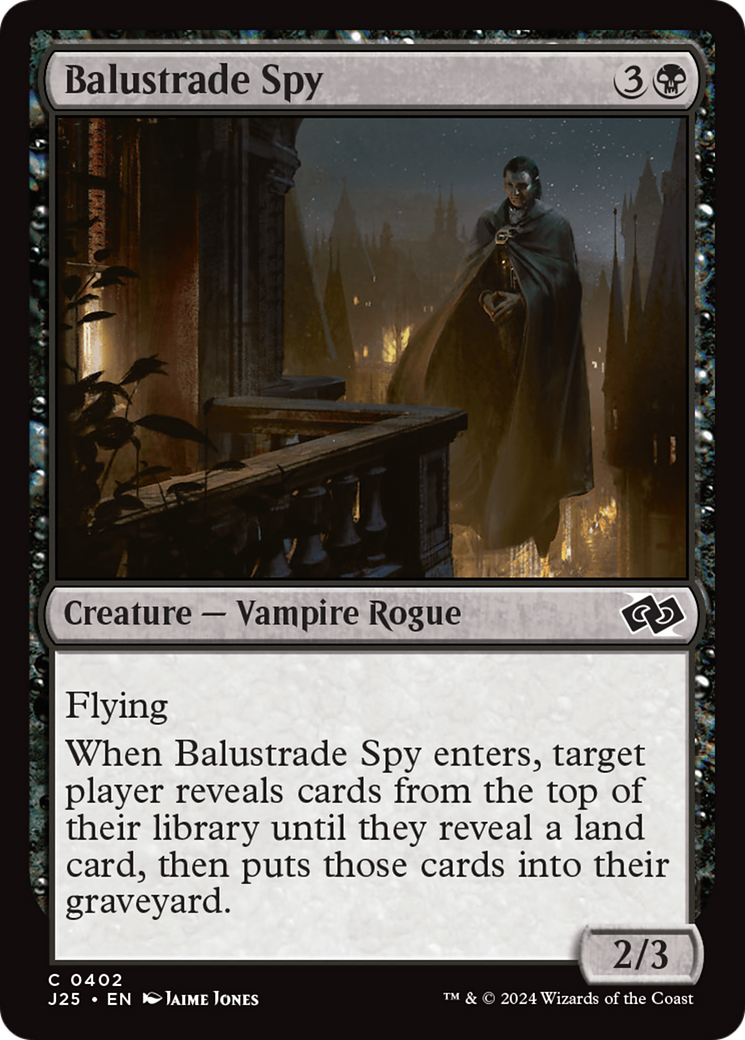 Balustrade Spy [Foundations Jumpstart] - Destination Retro