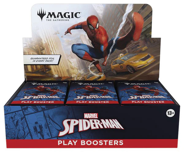 MTG - MARVEL'S SPIDER-MAN - Play Booster Box (Available September 19th) - Destination Retro