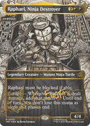 Raphael, Ninja Destroyer (Borderless) (Gold-Stamped Signature) [Teenage Mutant Ninja Turtles] - Destination Retro