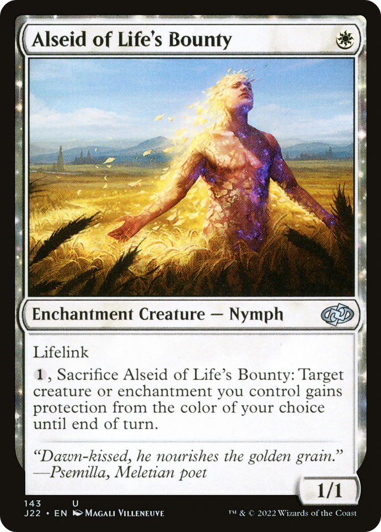 Alseid of Life's Bounty [Jumpstart 2022] - Destination Retro