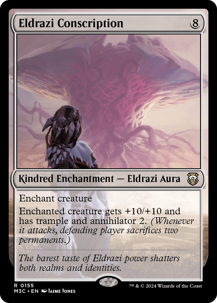 Eldrazi Conscription (Ripple Foil) [Modern Horizons 3 Commander] - Destination Retro