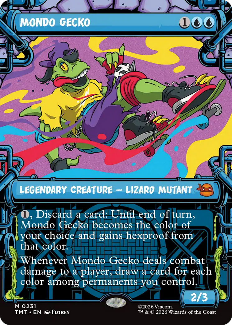 Mondo Gecko (Showcase) [Teenage Mutant Ninja Turtles] - Destination Retro