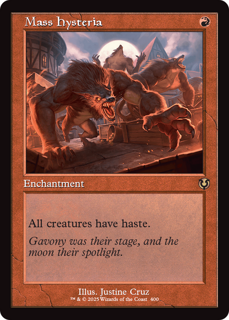 Mass Hysteria (Retro Frame) [Innistrad Remastered] - Destination Retro