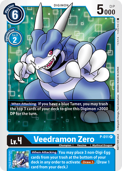 Veedramon Zero [P-011] [Promotional Cards] - Destination Retro