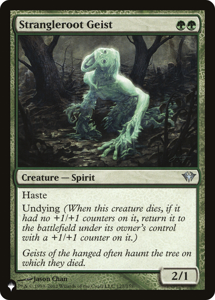 Strangleroot Geist (DKA) [The List] - Destination Retro