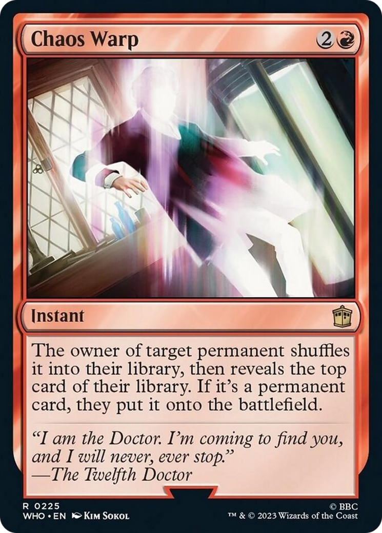 Chaos Warp [Doctor Who] - Destination Retro