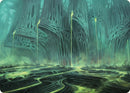 Swamp Art Card [Phyrexia: All Will Be One Art Series] - Destination Retro