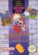 Super Mario Bros Tetris Nintendo World Cup - PAL NES - Destination Retro