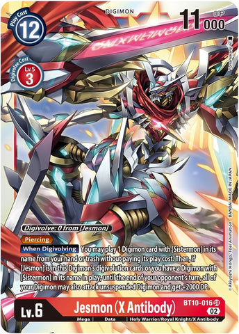 Jesmon (X Antibody) [BT10-016] [Xros Encounter] - Destination Retro