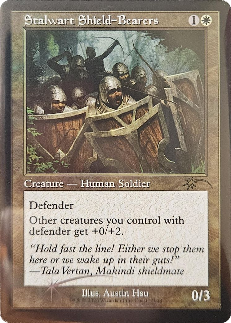 Stalwart Shield-Bearers (Retro Frame) [Secret Lair Drop Series] - Destination Retro