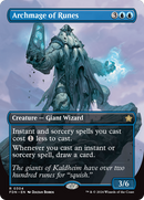 Archmage of Runes (Borderless) [Foundations] - Destination Retro