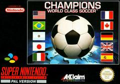 Champions World Class Soccer - PAL Super Nintendo - Destination Retro