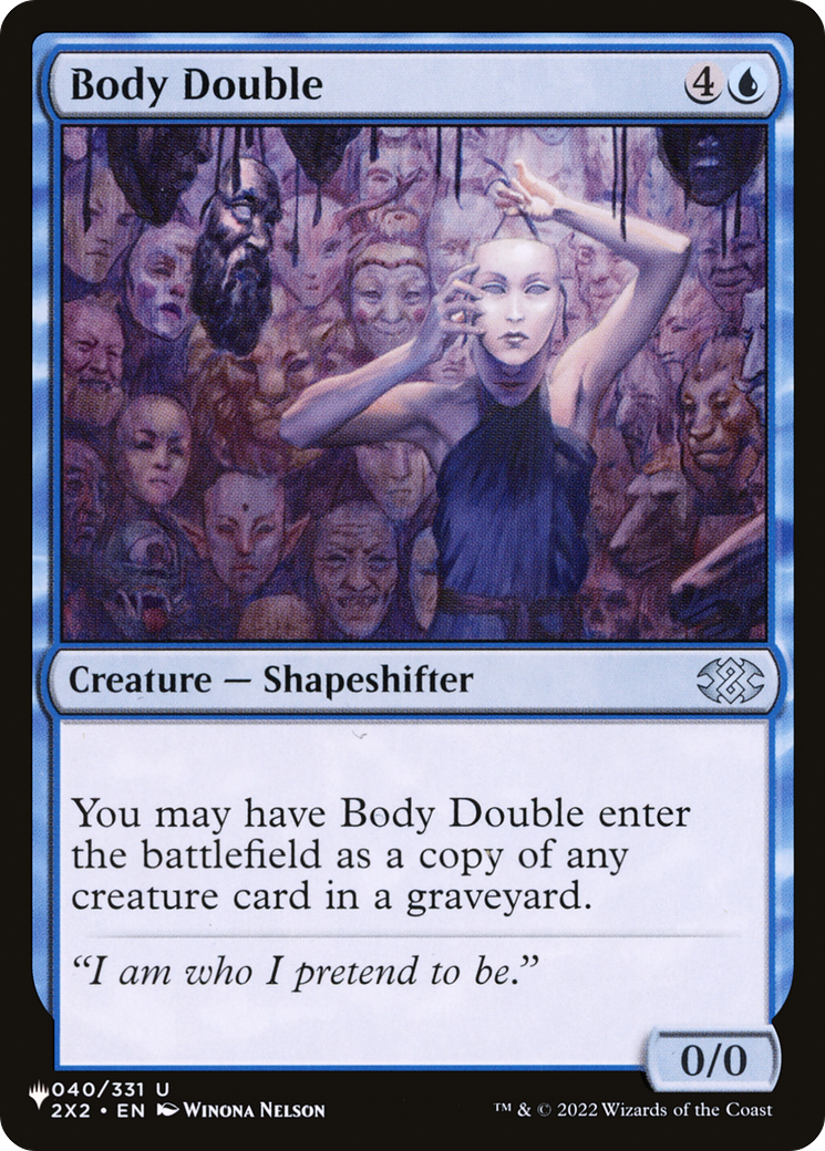 Body Double [The List] - Destination Retro