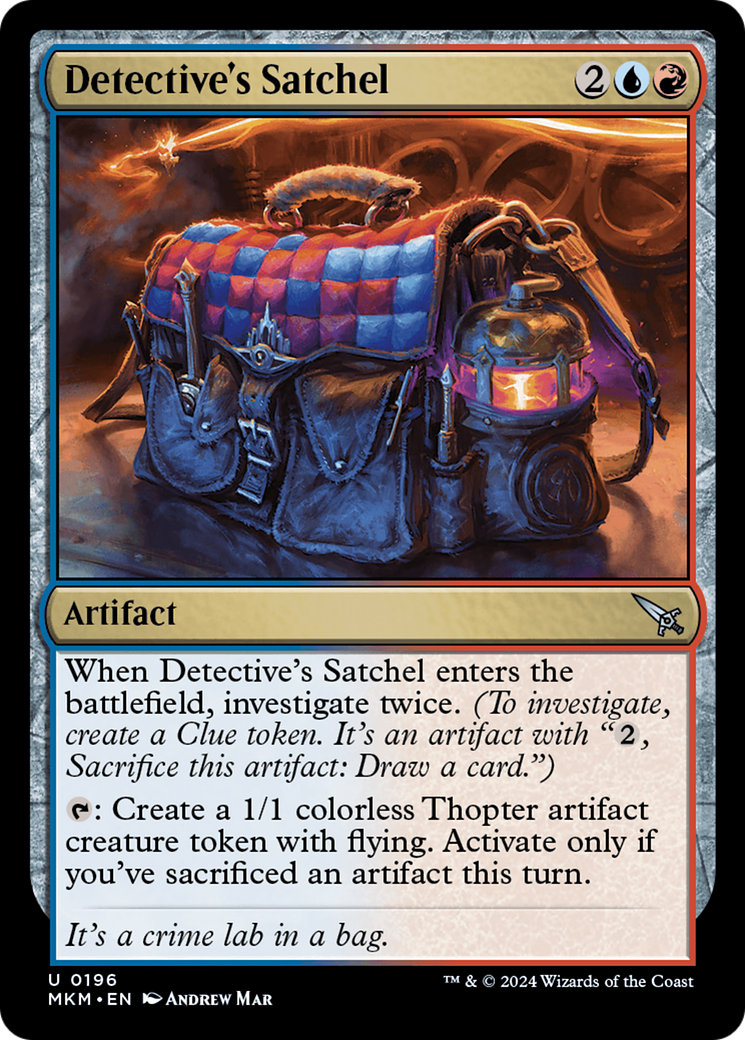 Detective's Satchel [Murders at Karlov Manor] - Destination Retro