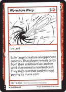 Wormhole Warp [Mystery Booster 2 Playtest Cards] - Destination Retro