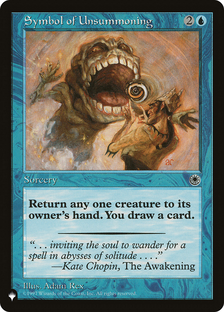Symbol of Unsummoning [The List] - Destination Retro