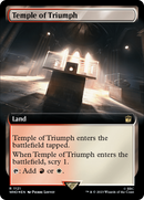 Temple of Triumph (Extended Art) (Surge Foil) [Doctor Who] - Destination Retro