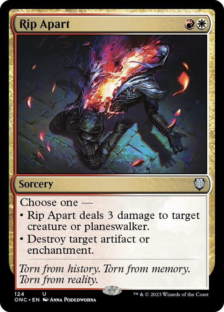 Rip Apart [Phyrexia: All Will Be One Commander] - Destination Retro